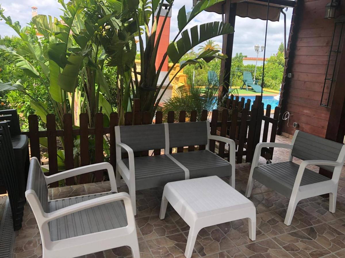 세비야 Casa De Madera El Oasis El Palomar 빌라 외부 사진